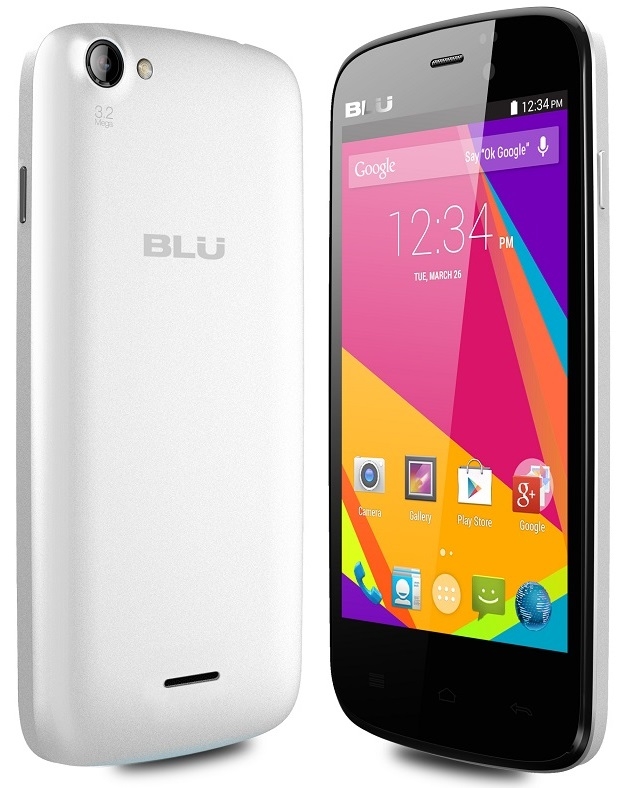 WHOLESALE BRAND NEW BLU LIFE PLAY MINI L190a WHITE 4G GSM UNLOCKED ...