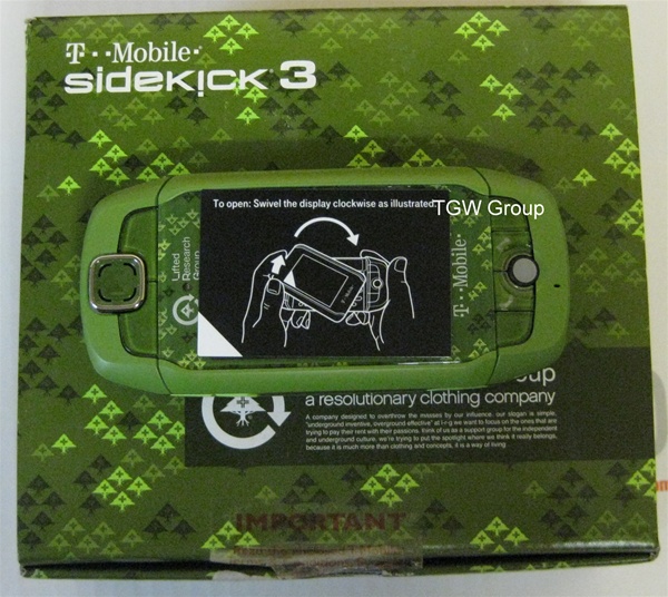 sidekick cell phone 2012