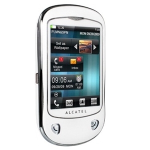 WHOLESALE NEW ALCATEL ONE TOUCH MINI OT-710A WHITE TOUCHSCREEN