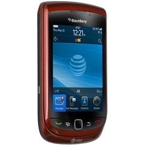 WHOLESALE BLACKBERRY TORCH 9800 RED AT&T FACTORY REFURBISHED