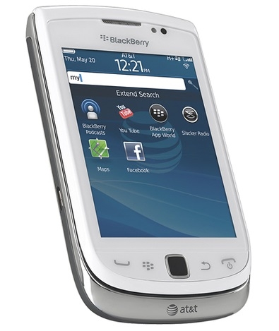 Wholesale Cell Phones Blackberry Torch 9810 White 3g Wifi Gsm Unlocked Factory Refurbished