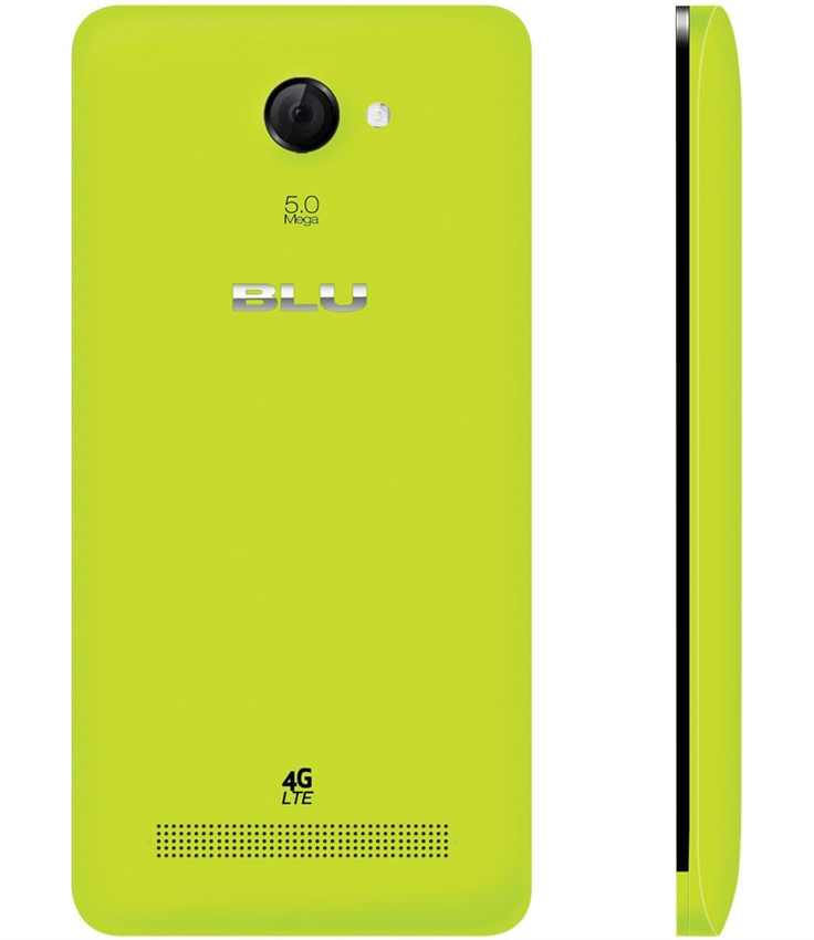 Wholesale Brand New BLU Studio Mini LTE X100q Yellow 4G LTE GSM