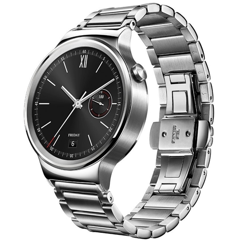 WholeSale Huawei Watch Stainless Steel/Link silver Android 4.3+ / iOS 8 ...