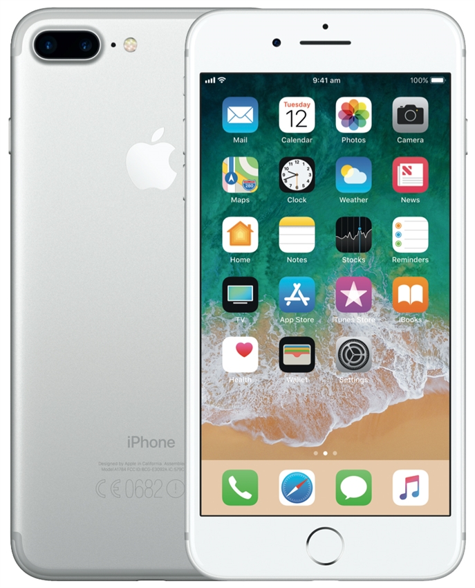 iPhone7plus silver 128GB