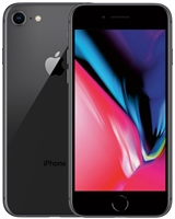 B STOCK APPLE IPHONE 8 128GB GRAY 4G LTE GSM UNLOCKED Mobile Cell Phones
