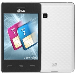 WHOLESALE, NEW LG T325 WHITE  DUAL-SIM GSM UNLOCKED