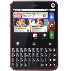 WHOLESALE MOTOROLA CHARM MB502 3G WIFI CABERNET RED T-MOBILE GSM UNLOCKED RB