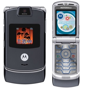 WHOLESALE CELL PHONES, WHOLESALE UNLOCKED CELL PHONES, MOTOROLA RAZR V3 GREY - GSM UNLOCKED CARRIER RETURNS B-STOCK