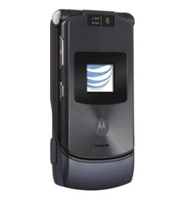 WHOLESALE CELL PHONES, WHOLESALE AT&T CELL PHONES, MOTOROLA V3xx CHARCOAL AT&T FACTORY REFURBISHED 3G