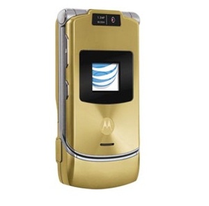 WHOLESALE MOTOROLA V3xx  GOLD AT&T FACTORY REFURBISHED 3G