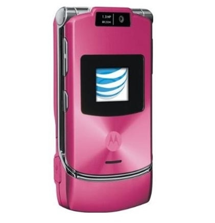 Wholesale Brand New Motorola Razr V3xx Pink GSM Unlocked Cell Phones