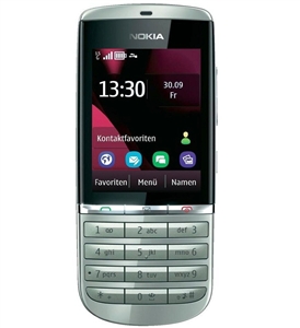 WHOLESALE NEW NOKIA ASHA 300 SILVER 3G 1GHZ