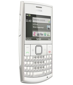 WHOLESALE NEW NOKIA X2-01 WHITE / SILVER QWERTY KEYBOARD