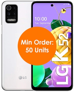 Wholesale BRAND NEW LG K52 WHITE 64GB 4G LTE GSM Unlocked Cell Phones