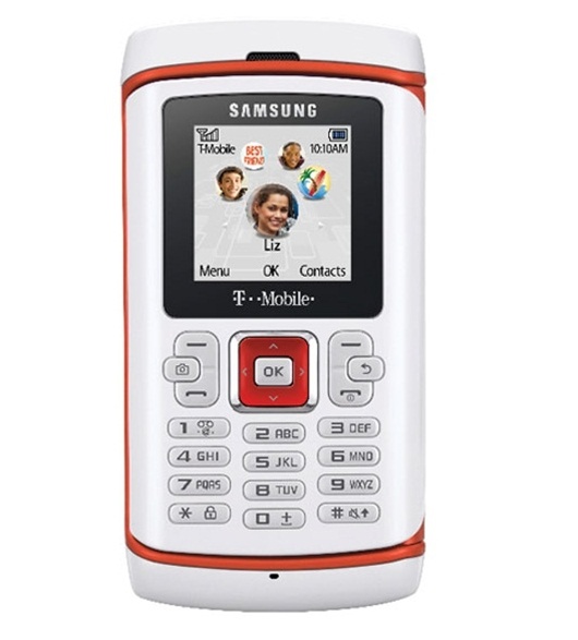 CELL PHONE-Samsung/Tmobile Silver Flip Phone